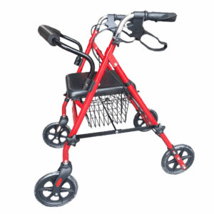 Andadera rollator de acero