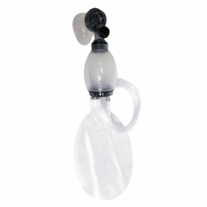 Resucitador de silicón reusable con reservorio para adulto