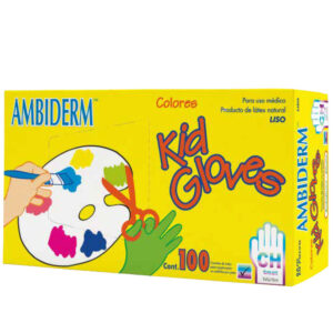 Guantes de Látex Ambiderm Kid Gloves – Caja con 100 Piezas